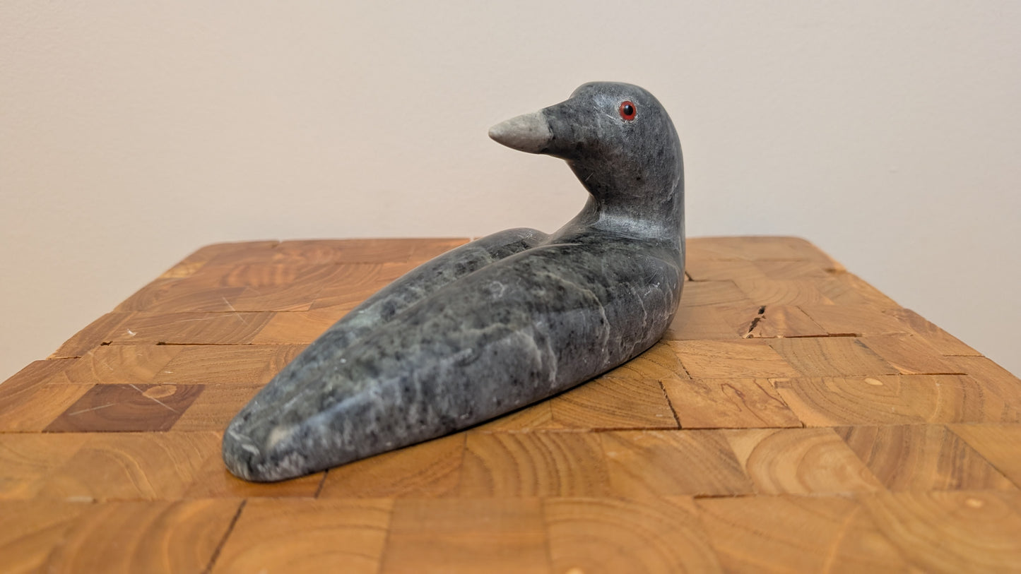 MLund Common Loon, Soapstone