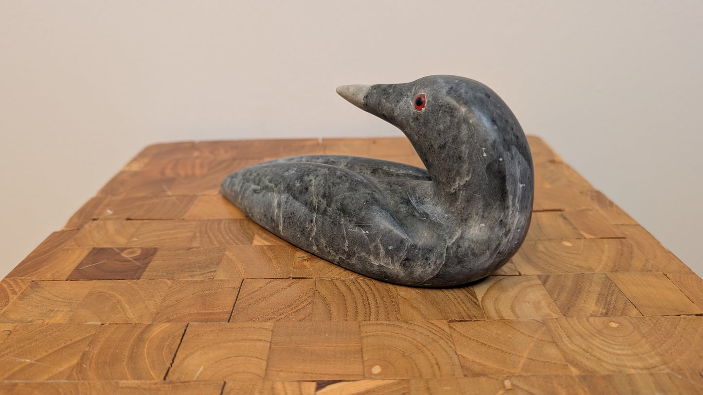 MLund Common Loon, Soapstone