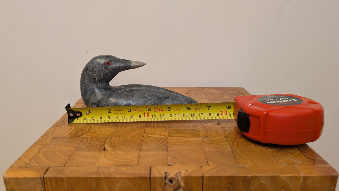 MLund Common Loon, Soapstone