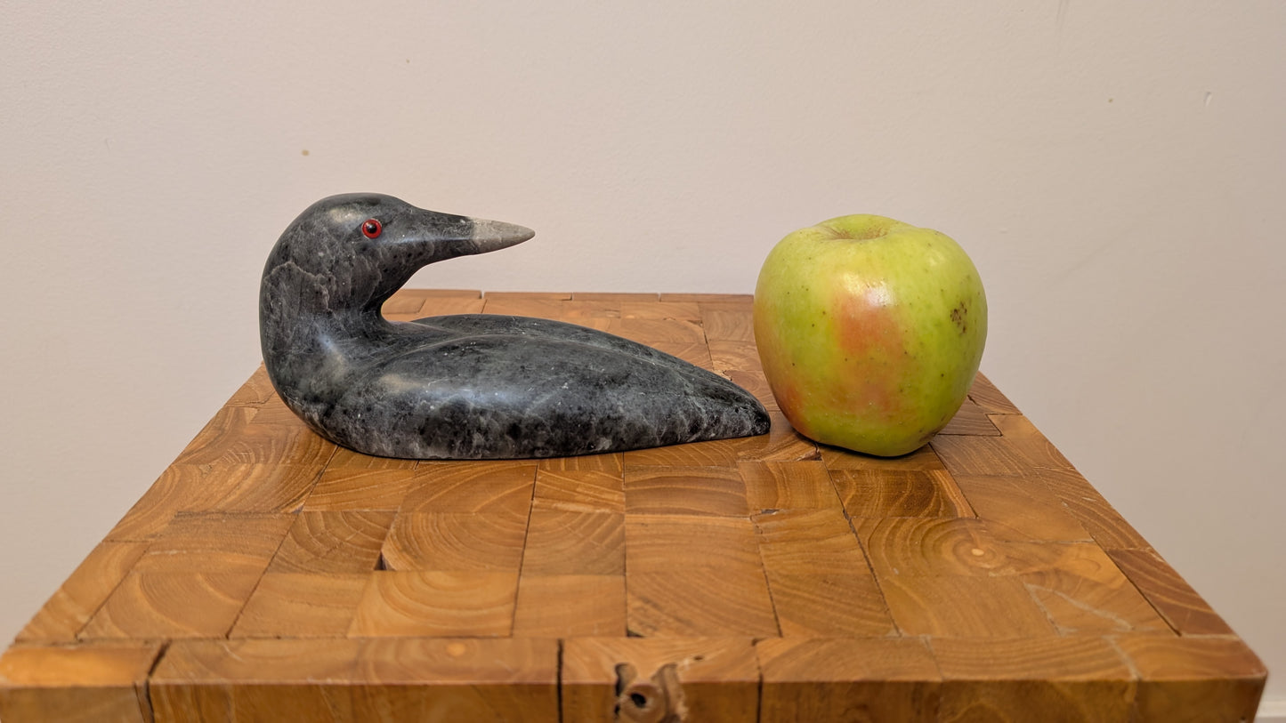 MLund Common Loon, Soapstone